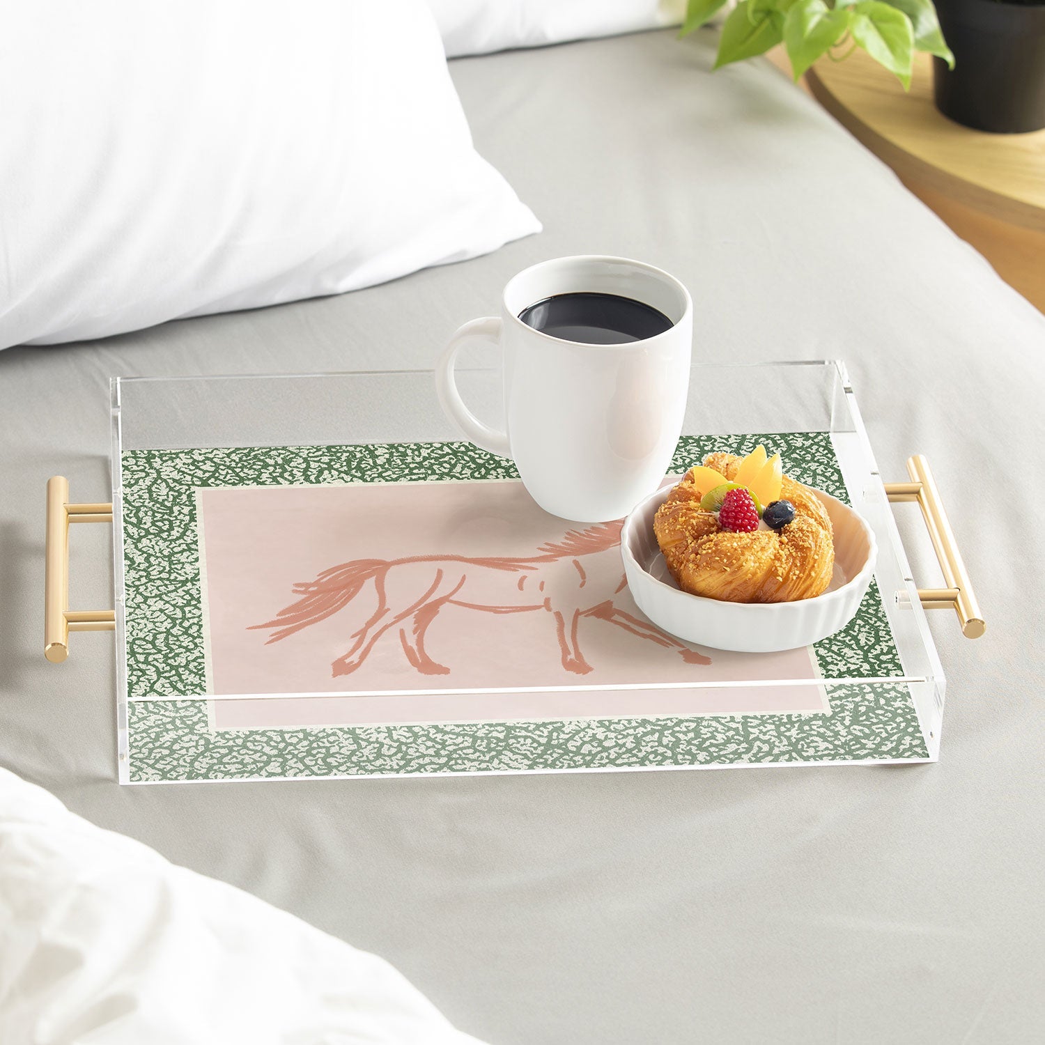 DENY Designs country horse 2 Acrylic Tray