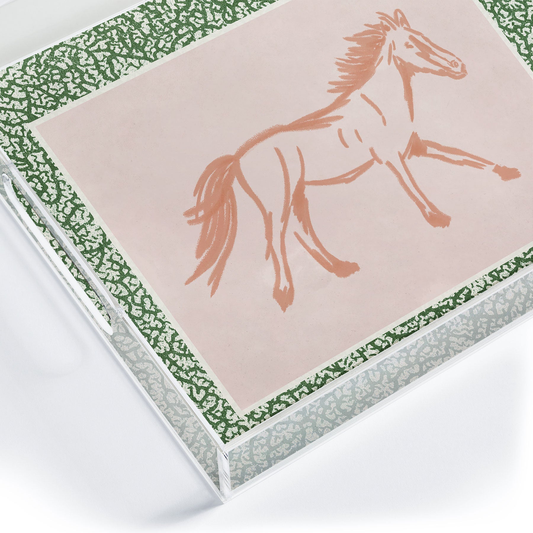 DENY Designs country horse 2 Acrylic Tray