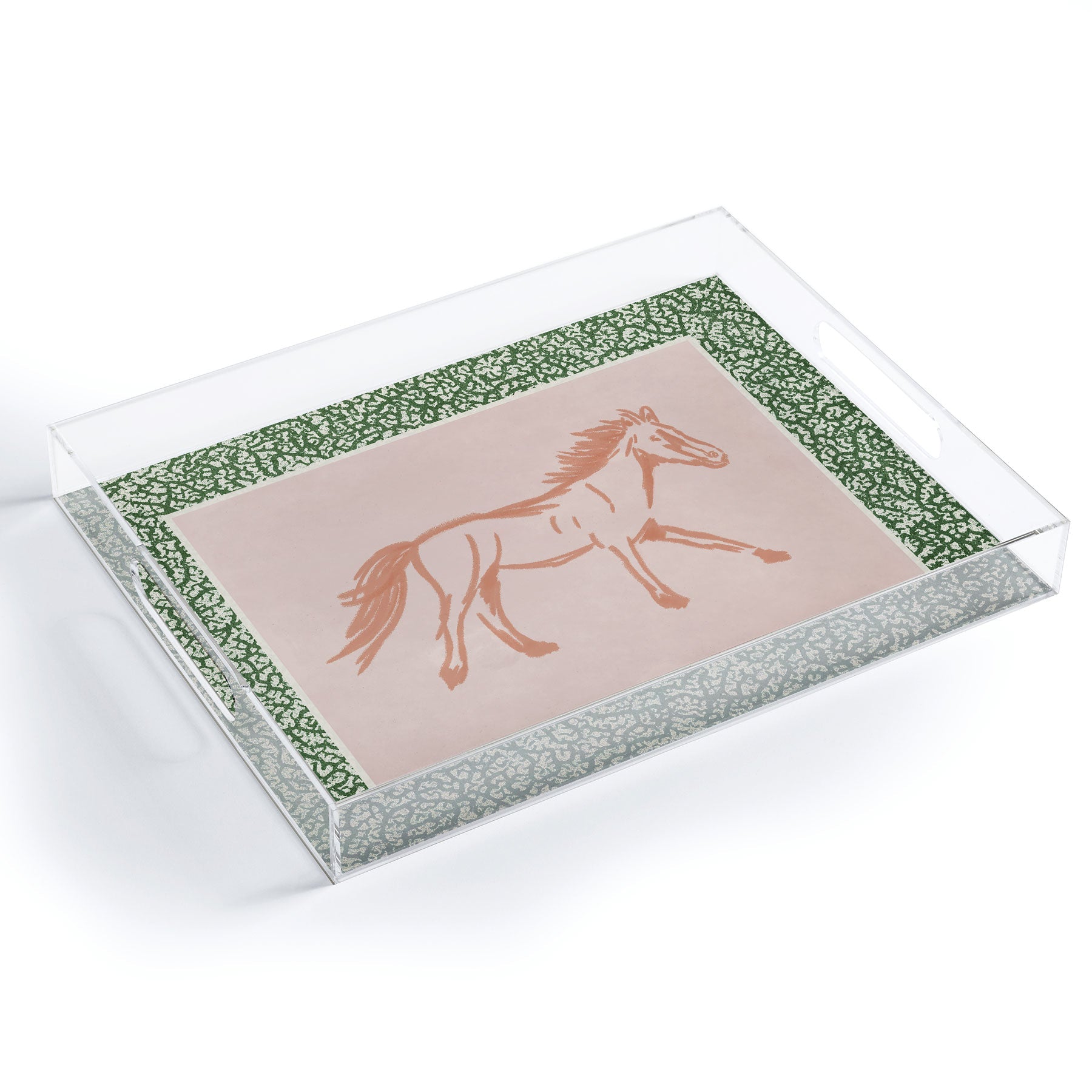 DENY Designs country horse 2 Acrylic Tray