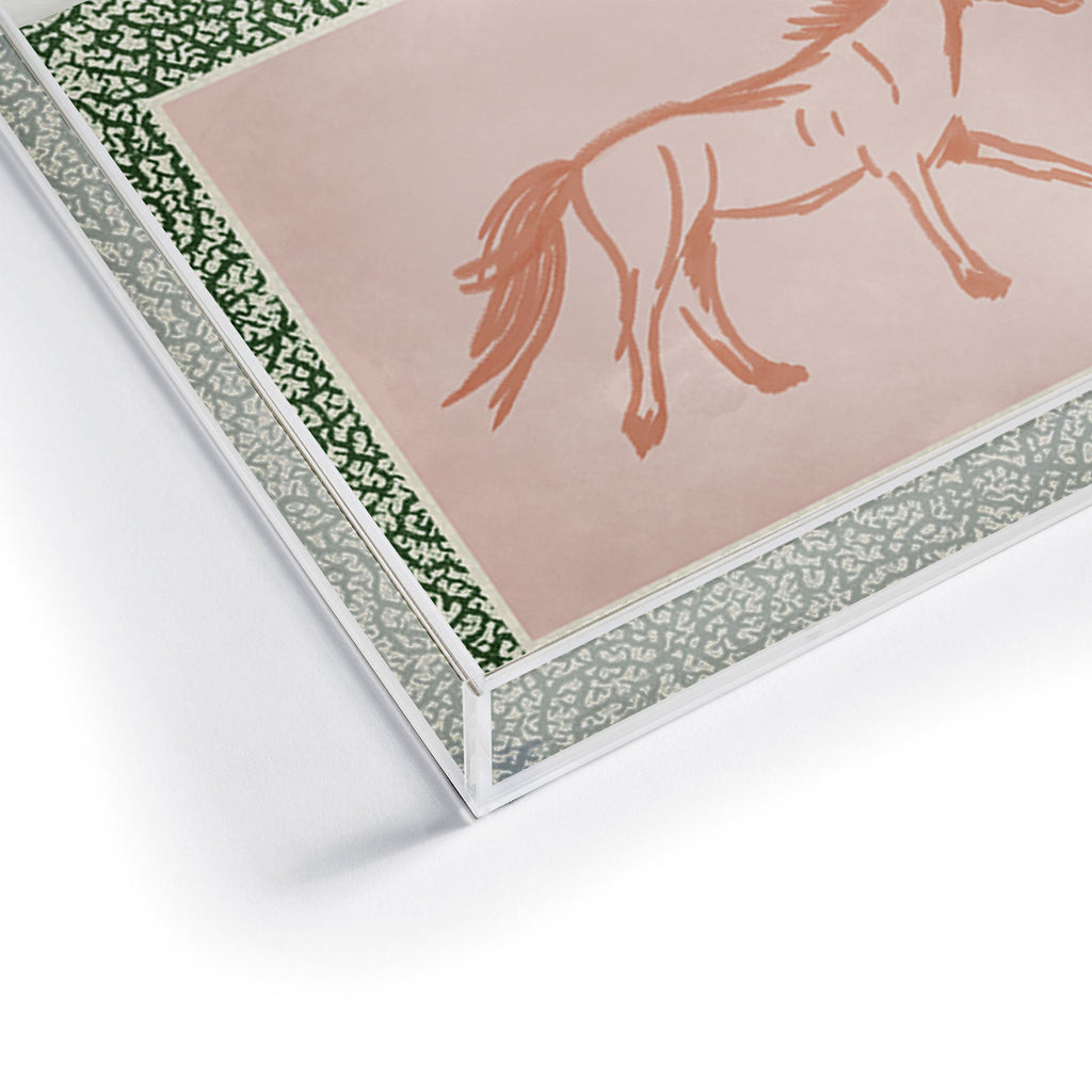 DENY Designs country horse 2 Acrylic Tray