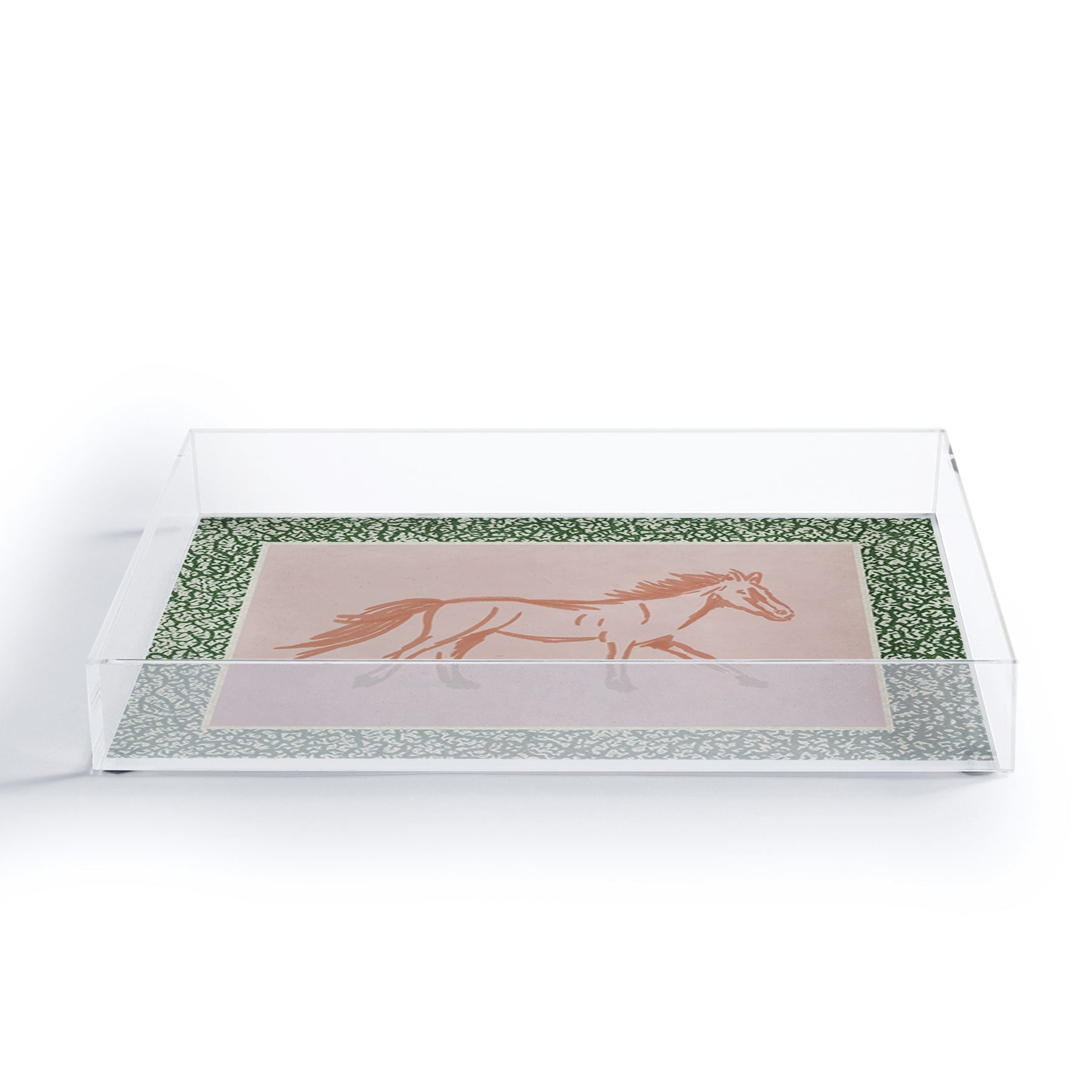DENY Designs country horse 2 Acrylic Tray