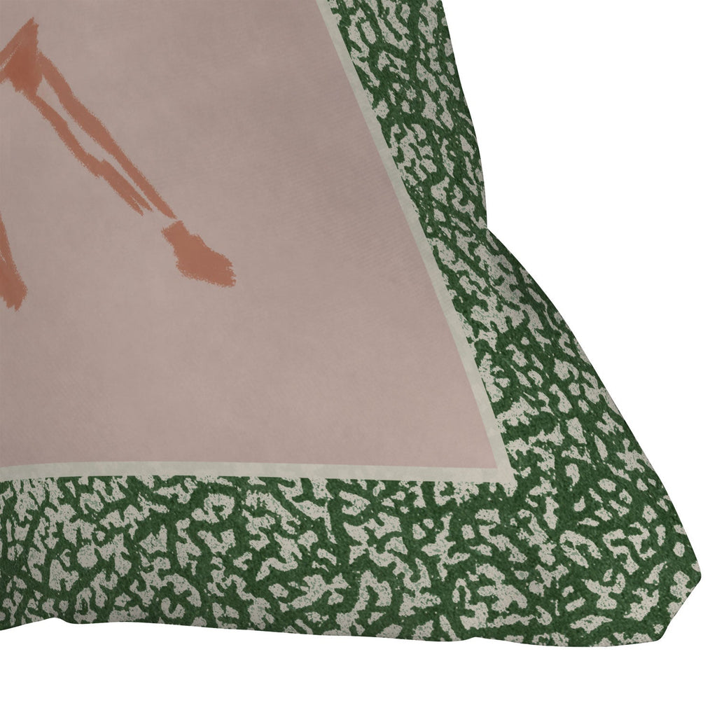 DENY Designs country horse 2 Outdoor Throw Pillow