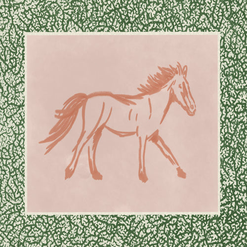 DENY Designs country horse 2 Shower Curtain