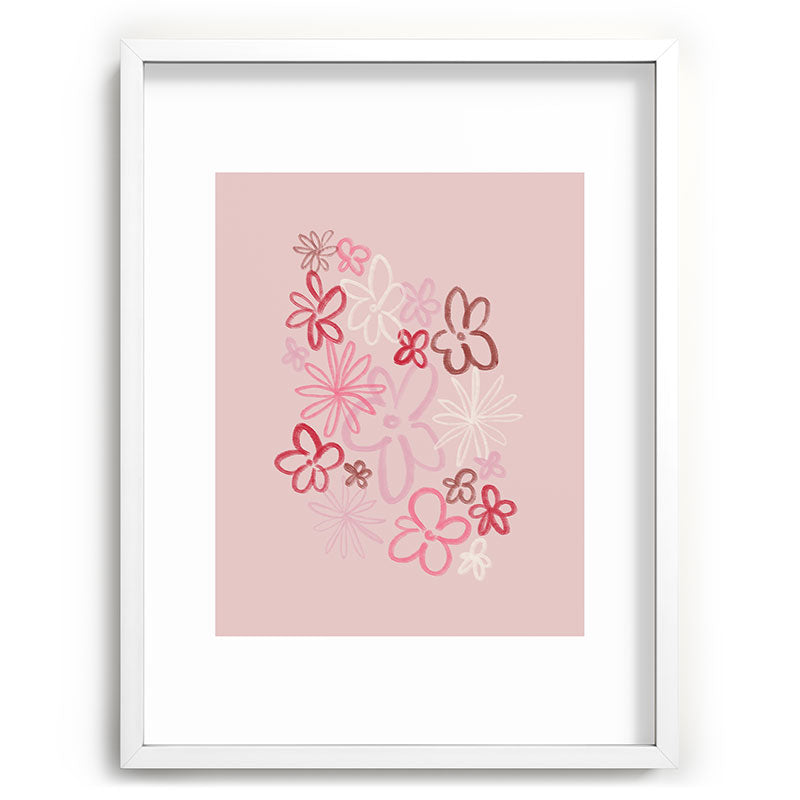 DENY Designs daisy pinks Recessed Framing Rectangle