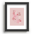 DENY Designs daisy pinks Recessed Framing Rectangle