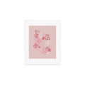 DENY Designs daisy pinks Art Print