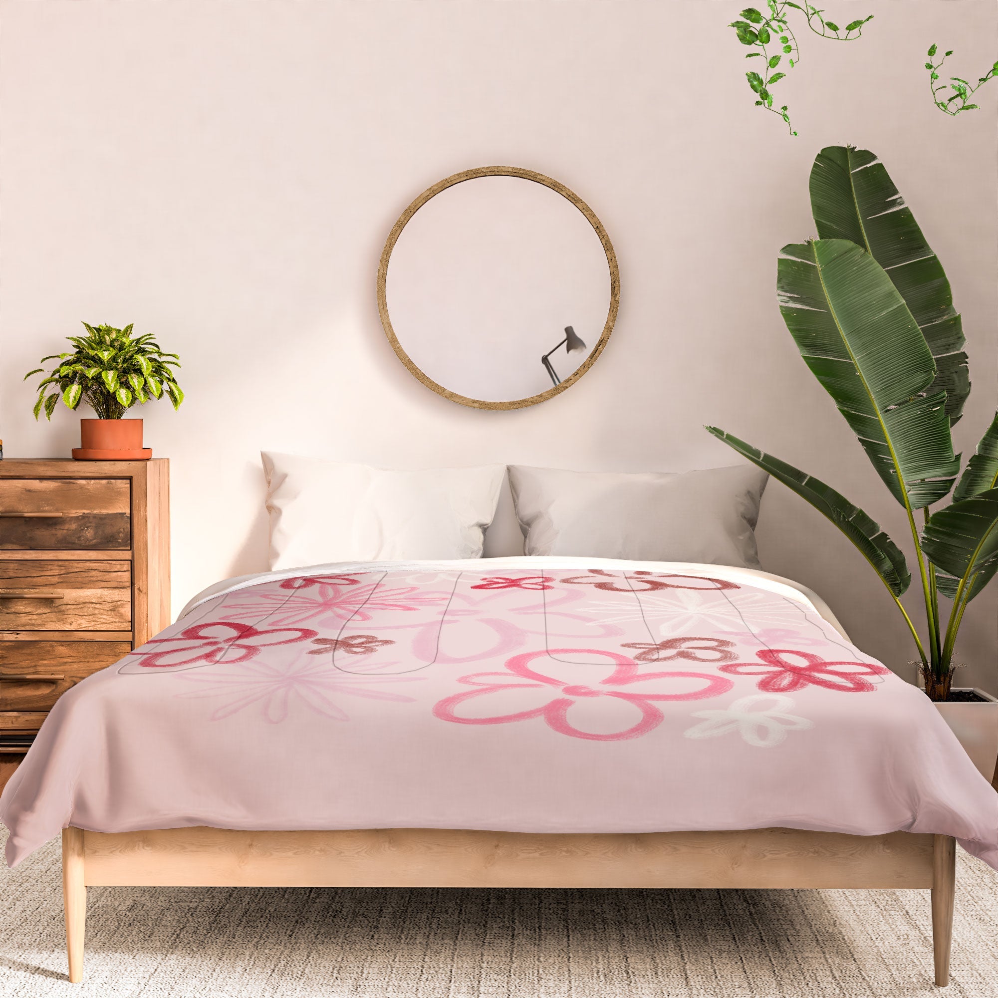 DENY Designs daisy pinks Comforter