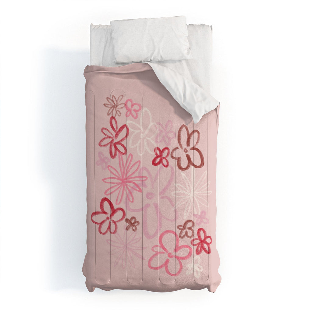 DENY Designs daisy pinks Comforter