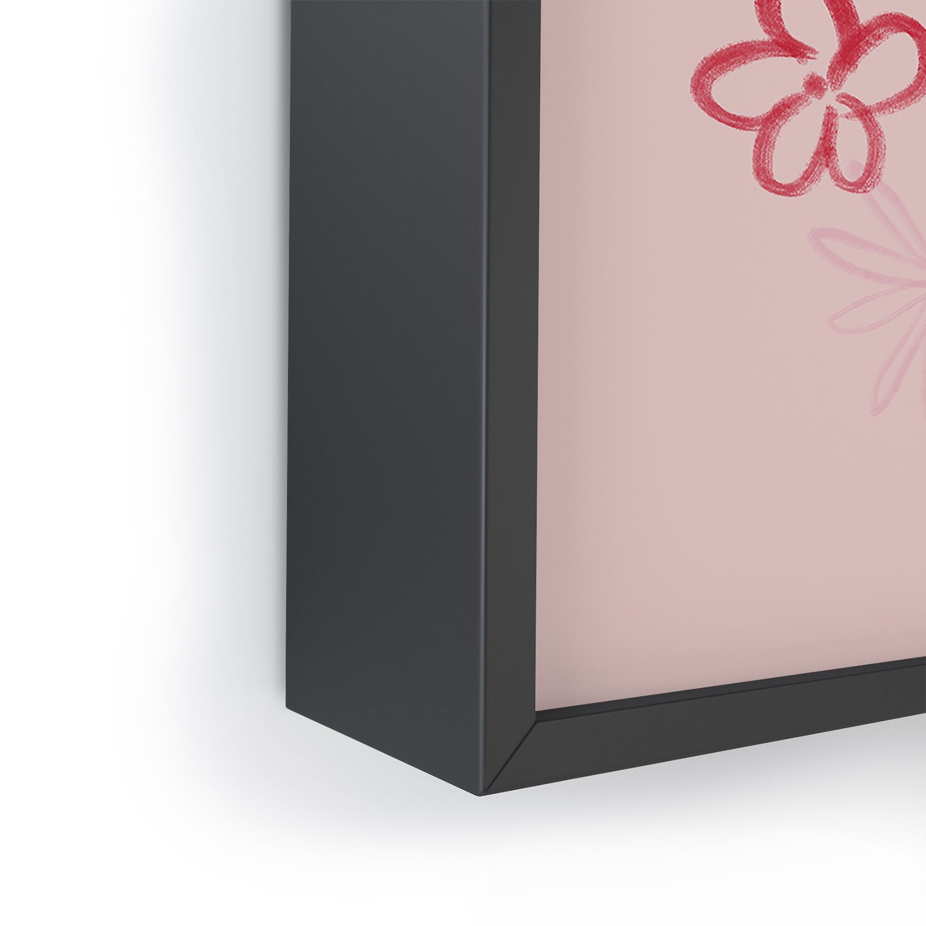 DENY Designs daisy pinks Framed Mini Art Print