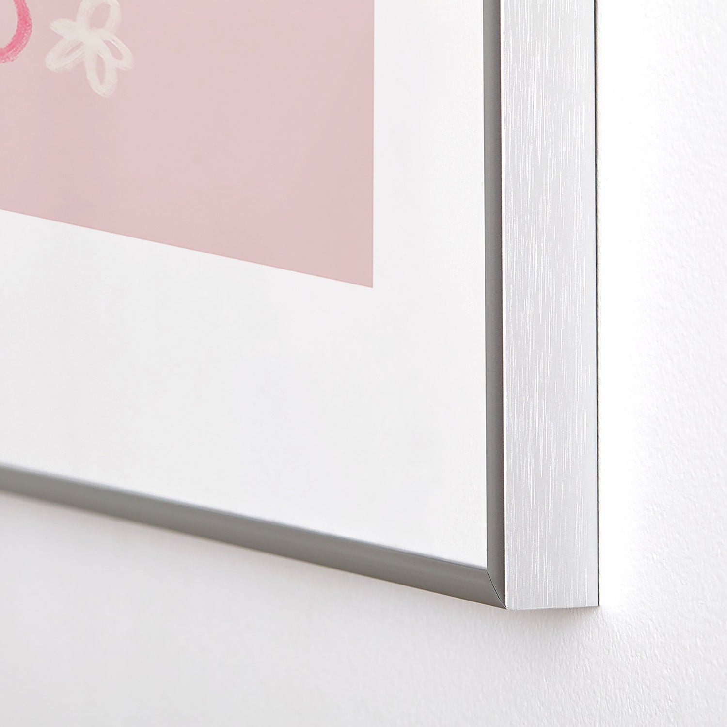 DENY Designs daisy pinks Metal Framed Art Print