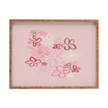 DENY Designs daisy pinks Rectangular Tray