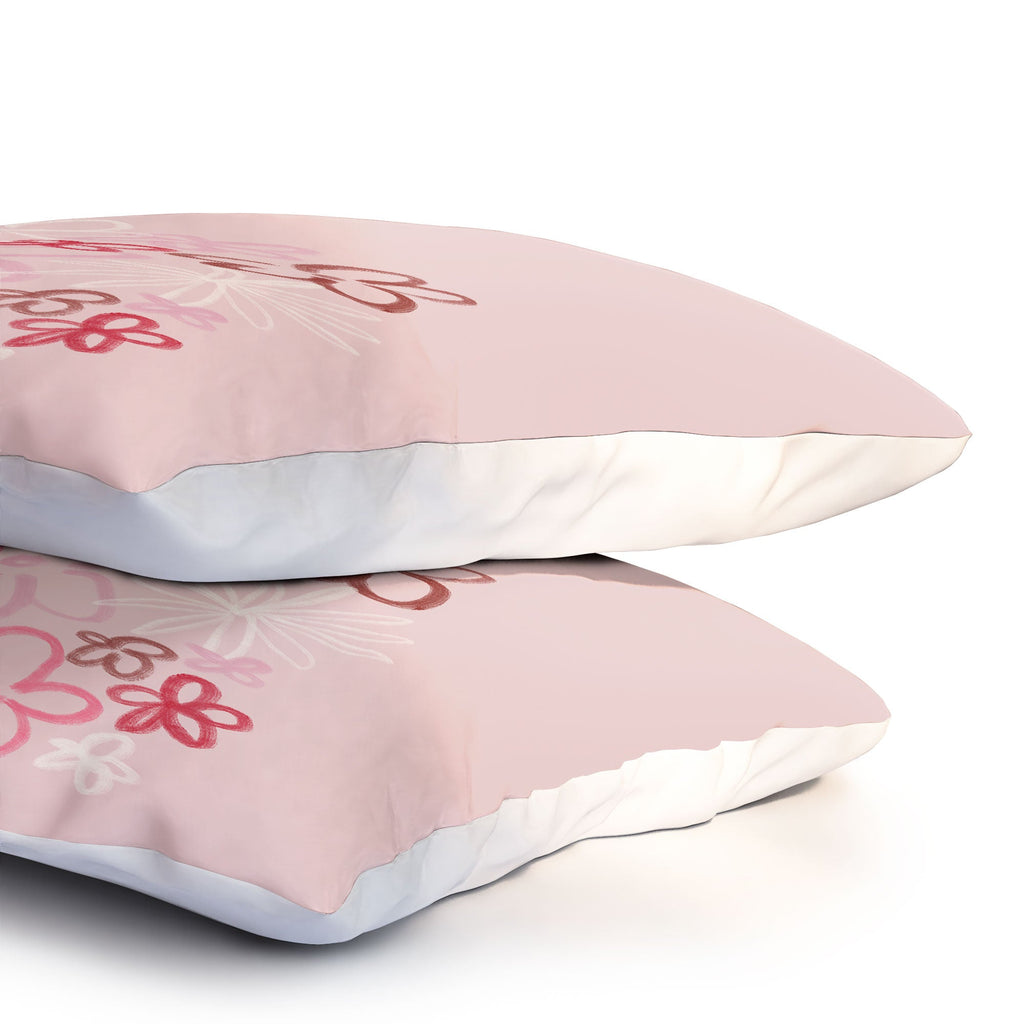 DENY Designs daisy pinks Pillow Shams
