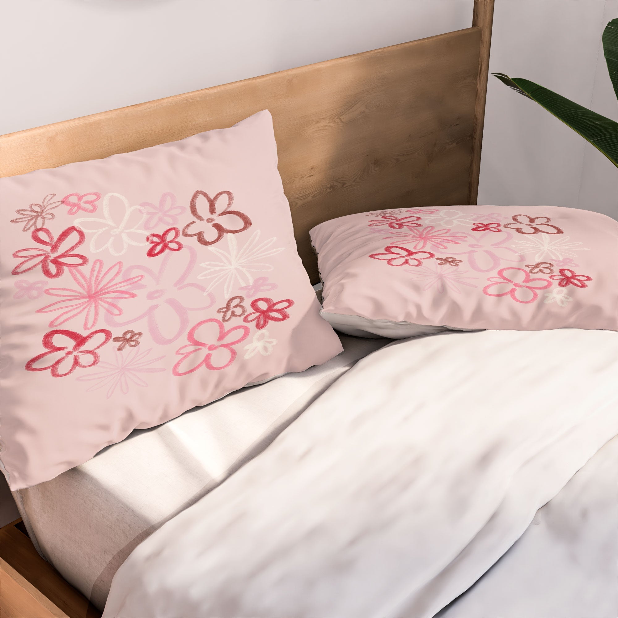 DENY Designs daisy pinks Pillow Shams