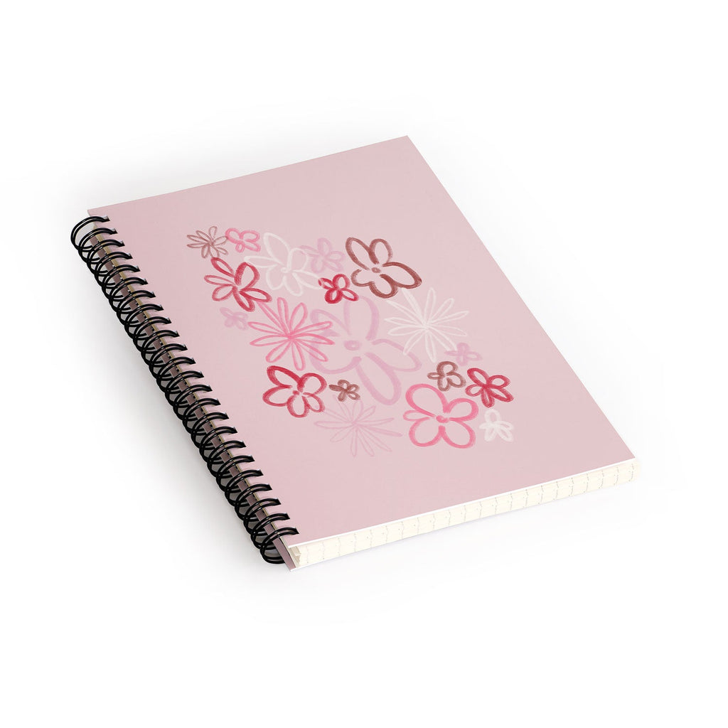 DENY Designs daisy pinks Spiral Notebook