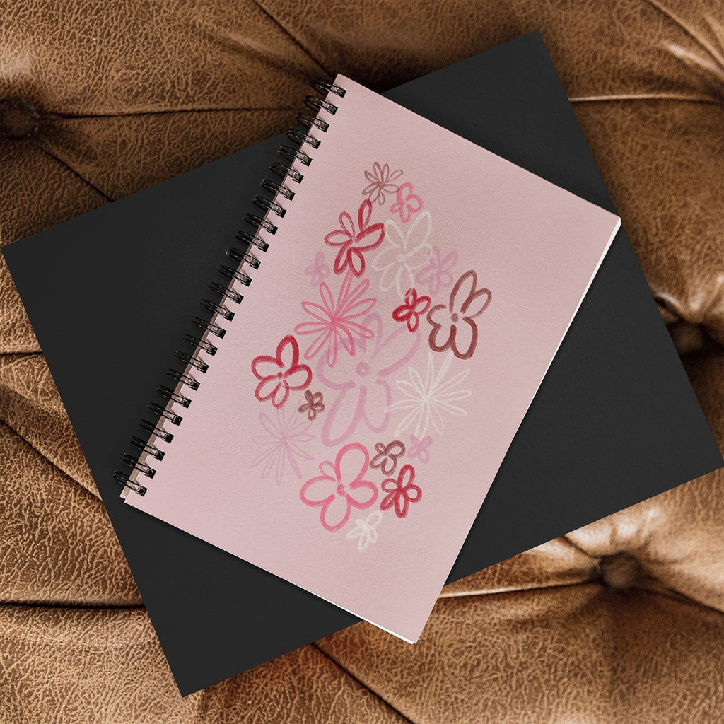 DENY Designs daisy pinks Spiral Notebook