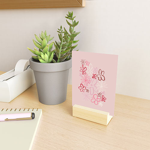 DENY Designs daisy pinks Mini Art Print