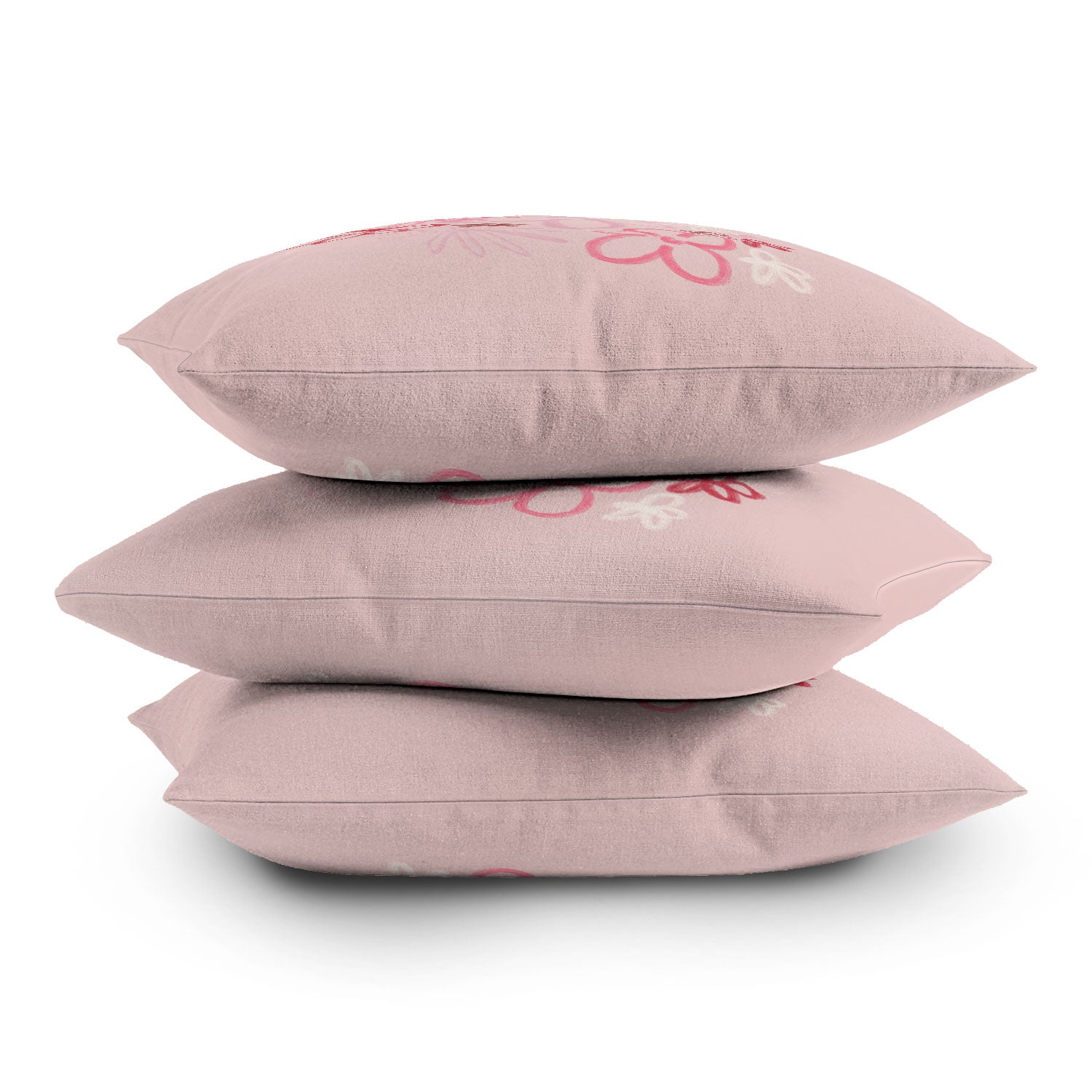 DENY Designs daisy pinks Outdoor Throw Pillow