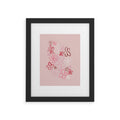 DENY Designs daisy pinks Framed Art Print