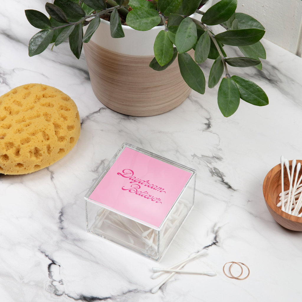 DENY Designs Daydream Believer Pink Acrylic Box