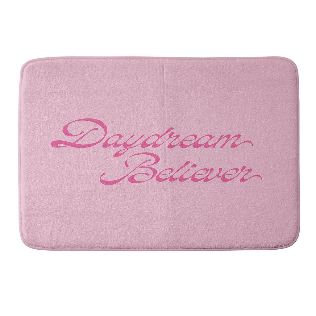 DENY Designs Daydream Believer Pink Memory Foam Bath Mat