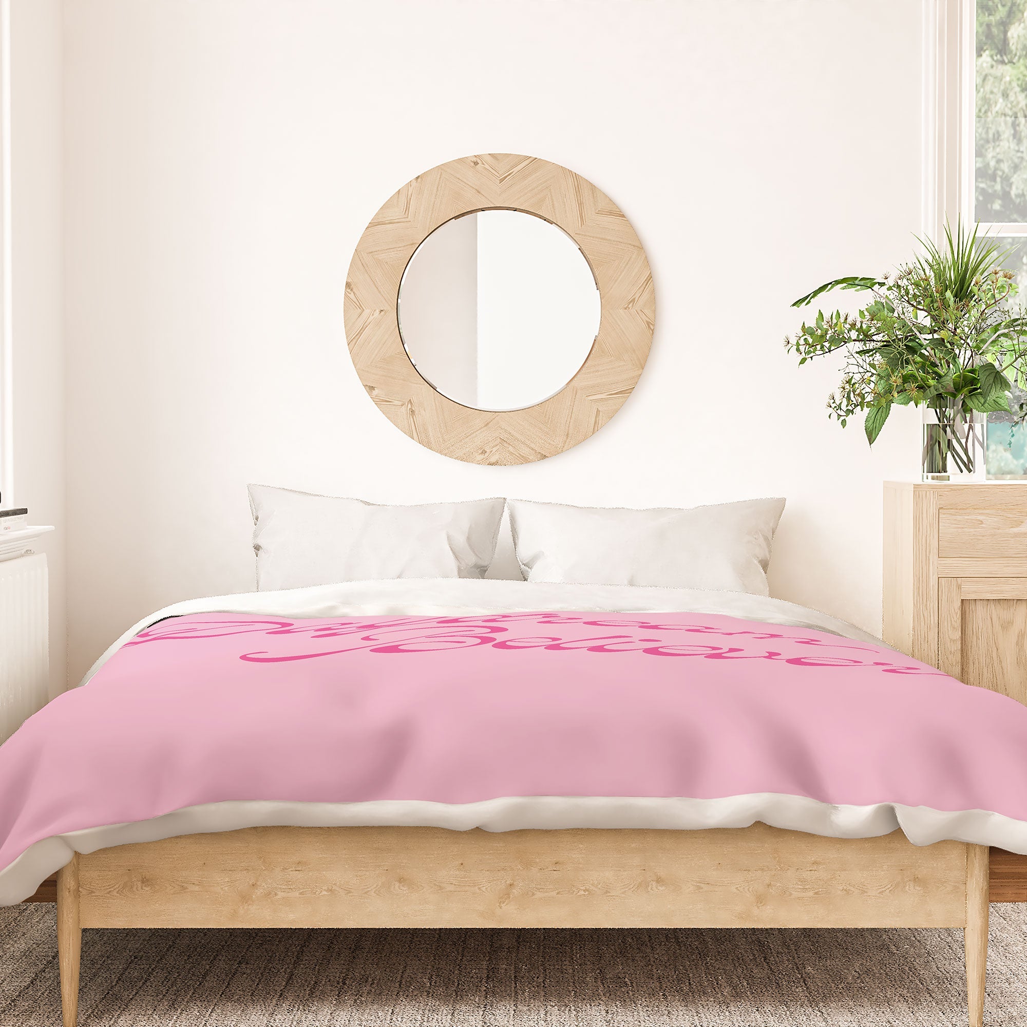 DENY Designs Daydream Believer Pink Duvet Cover