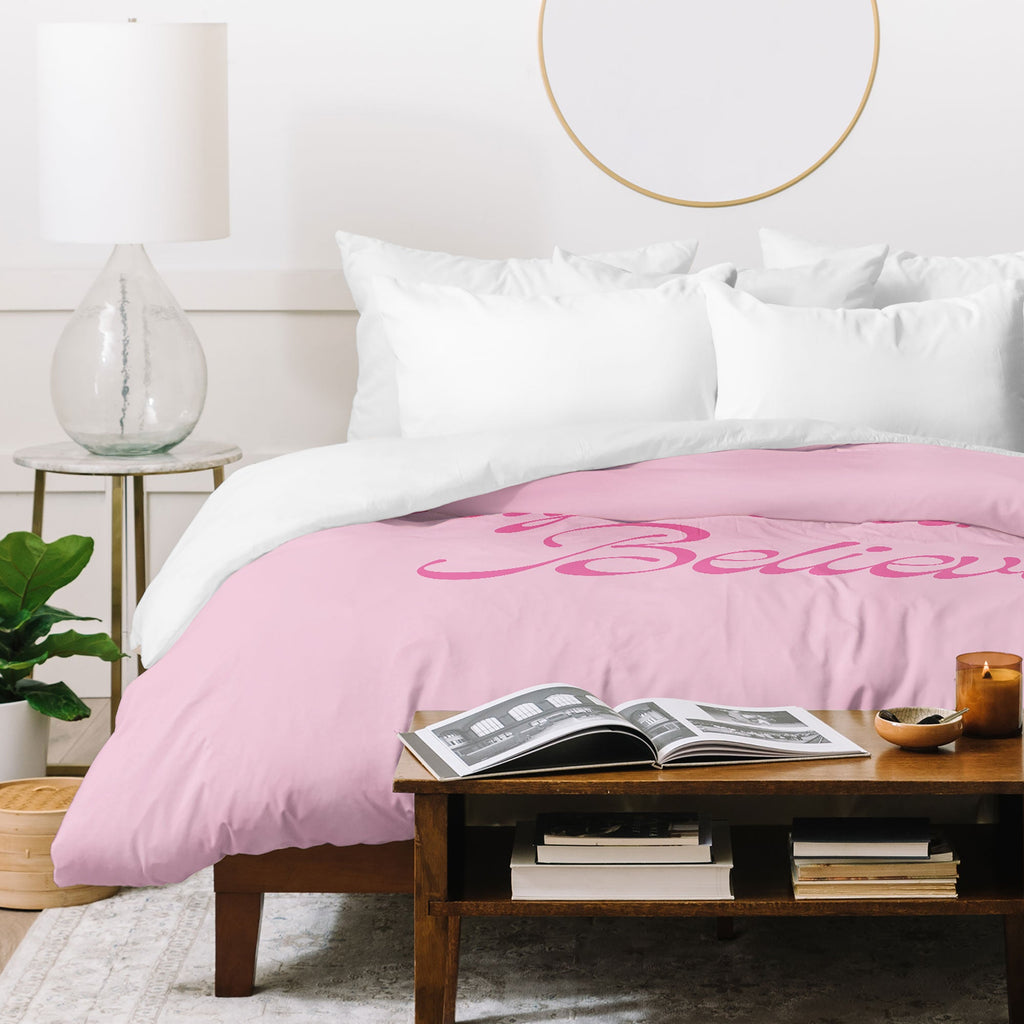 DENY Designs Daydream Believer Pink Duvet Cover