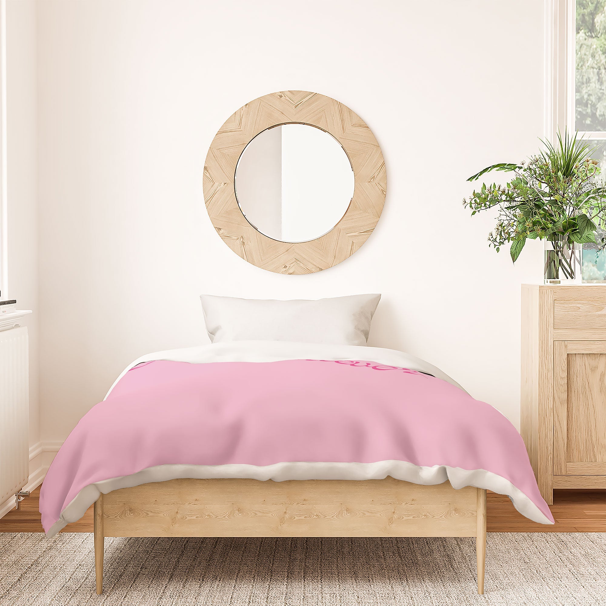 DENY Designs Daydream Believer Pink Duvet Cover