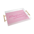 DENY Designs Daydream Believer Pink Acrylic Tray