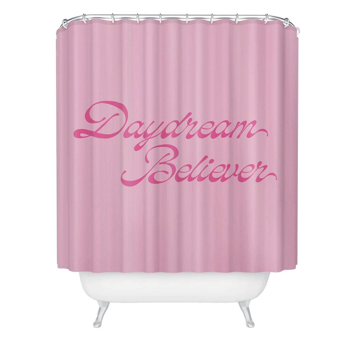 DENY Designs Daydream Believer Pink Shower Curtain