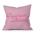 DENY Designs Daydream Believer Pink Outdoor Throw Pillow