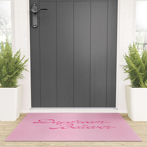 DENY Designs Daydream Believer Pink Welcome Mat