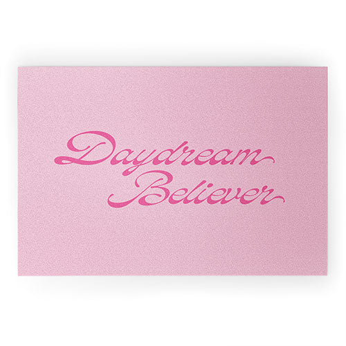 DENY Designs Daydream Believer Pink Welcome Mat
