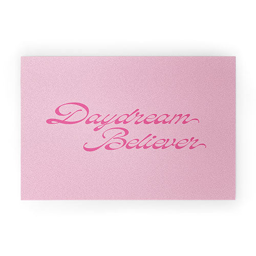DENY Designs Daydream Believer Pink Welcome Mat