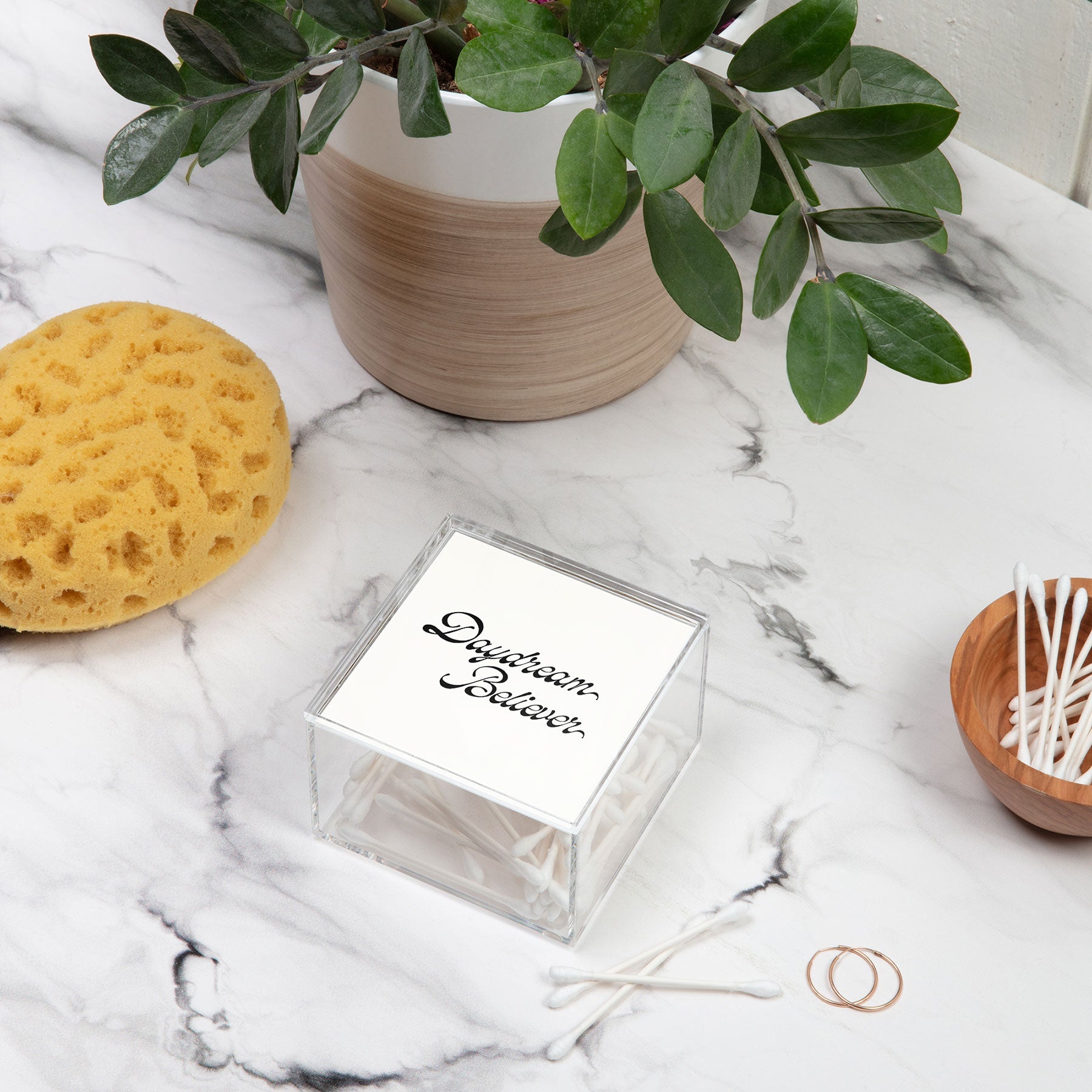 DENY Designs Daydream Believer W and B Acrylic Box