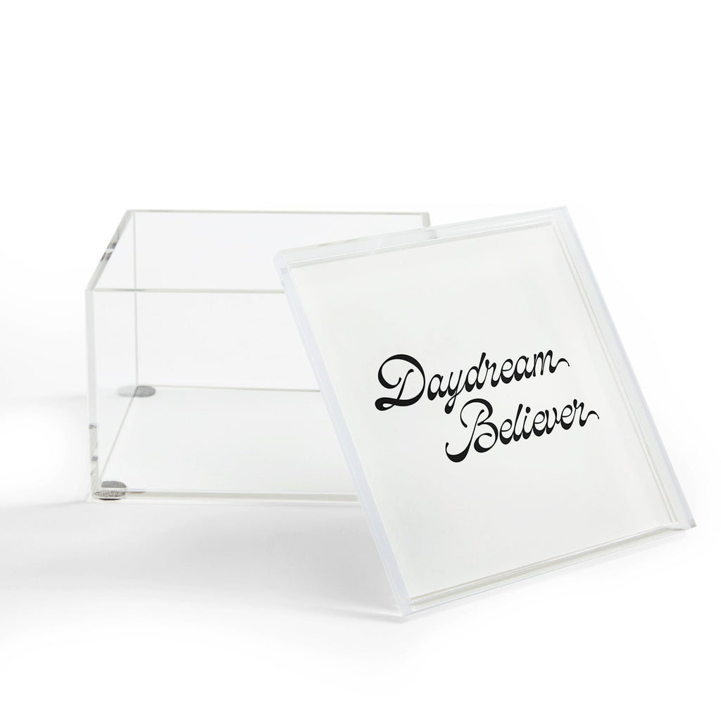 DENY Designs Daydream Believer W and B Acrylic Box