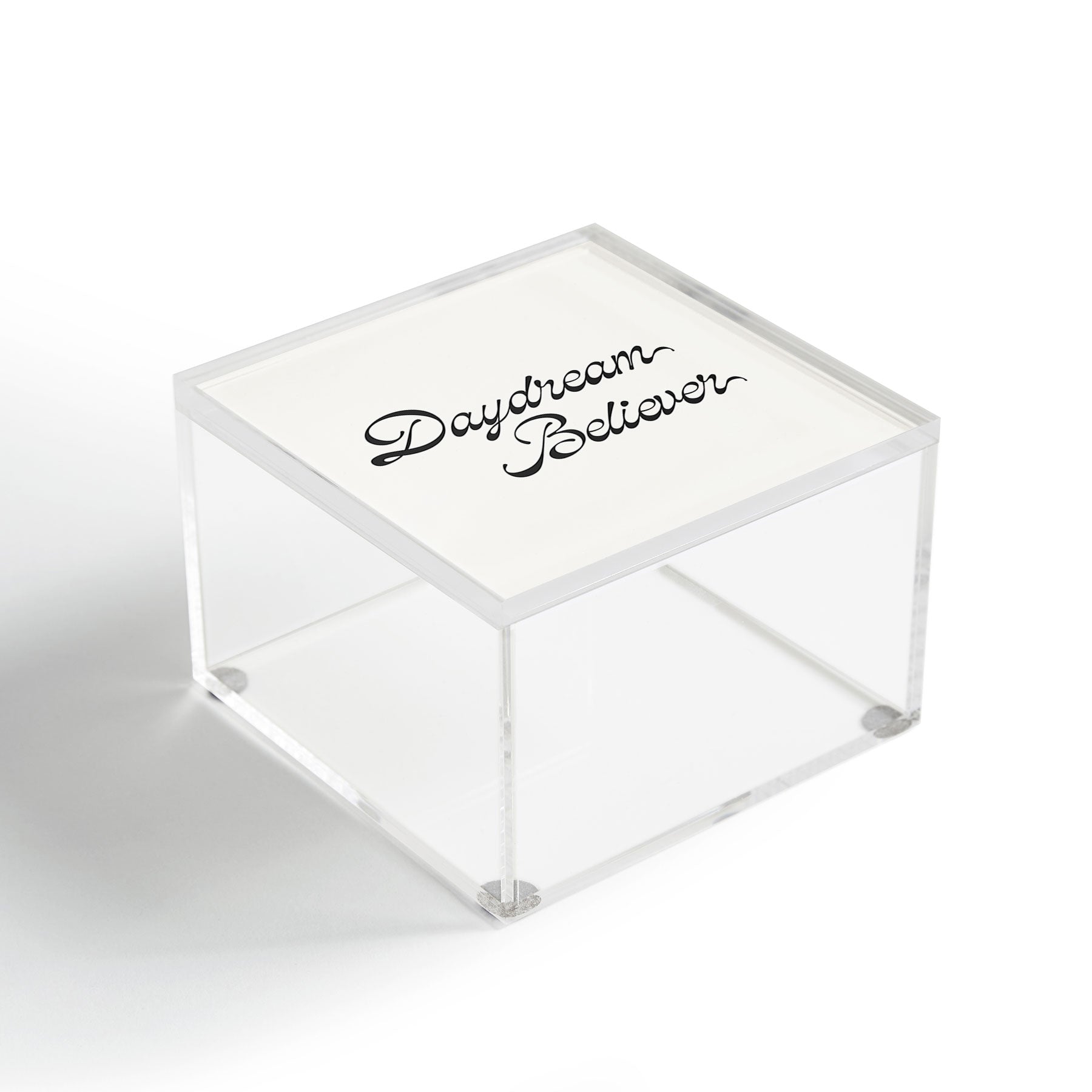 DENY Designs Daydream Believer W and B Acrylic Box