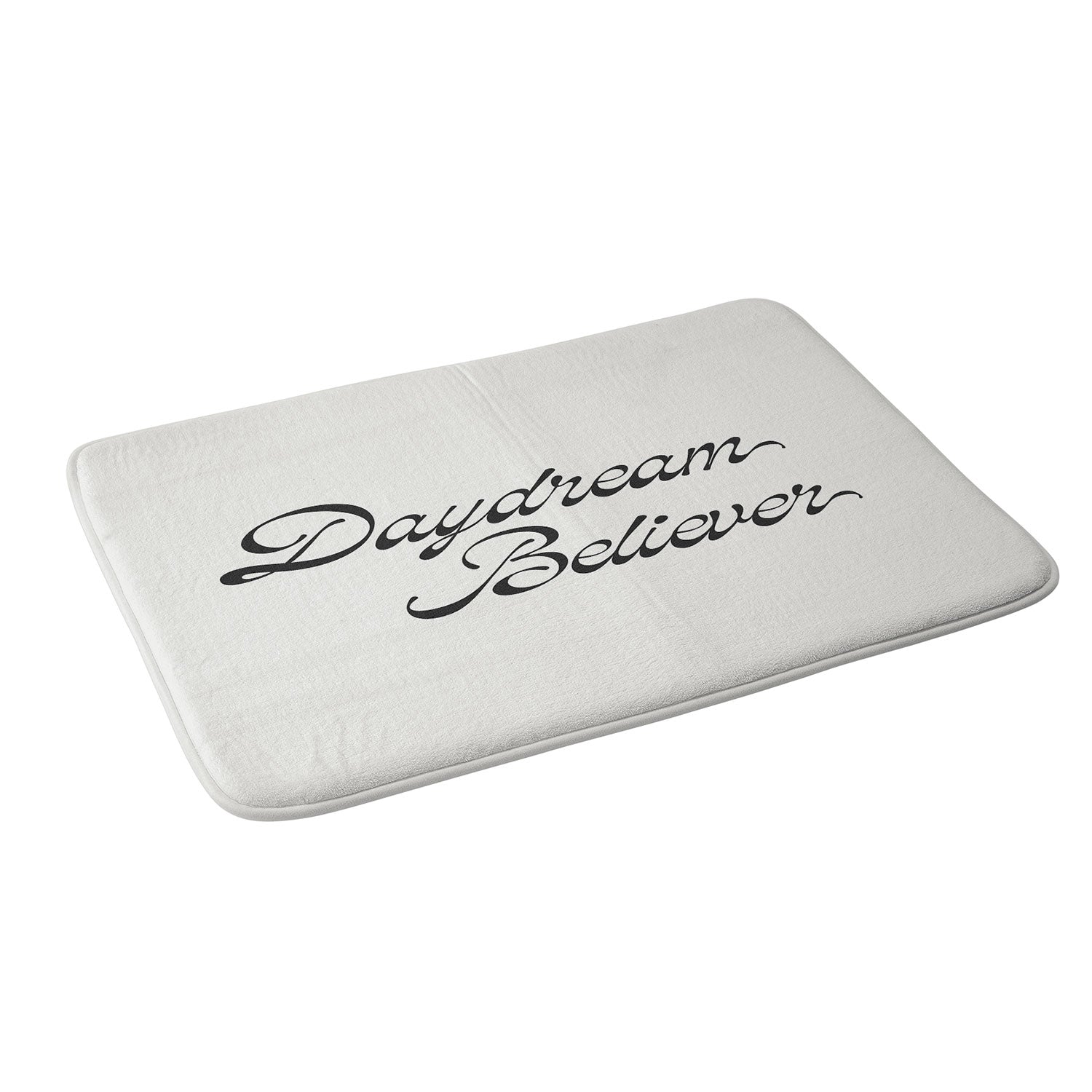 DENY Designs Daydream Believer W and B Memory Foam Bath Mat