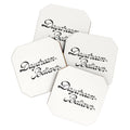 DENY Designs Daydream Believer W and B Coaster Set