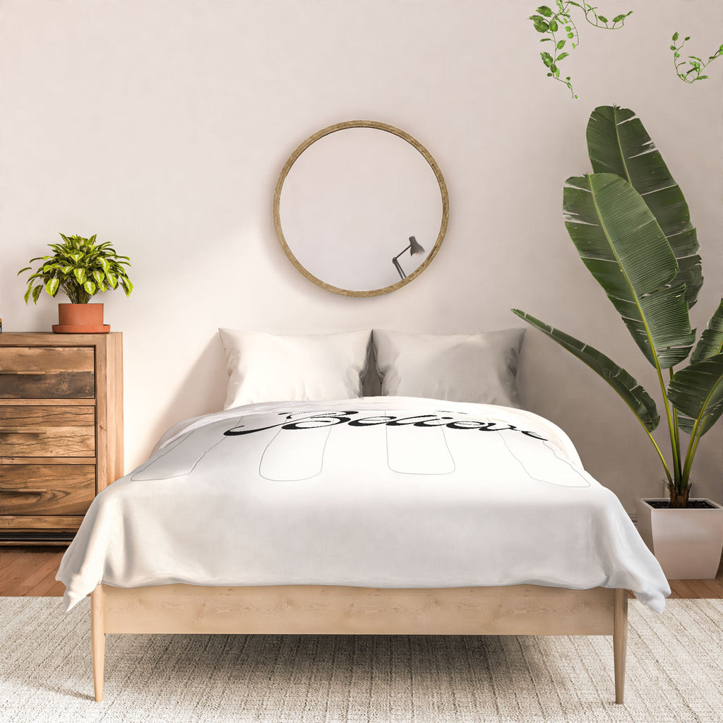 DENY Designs Daydream Believer W and B Comforter