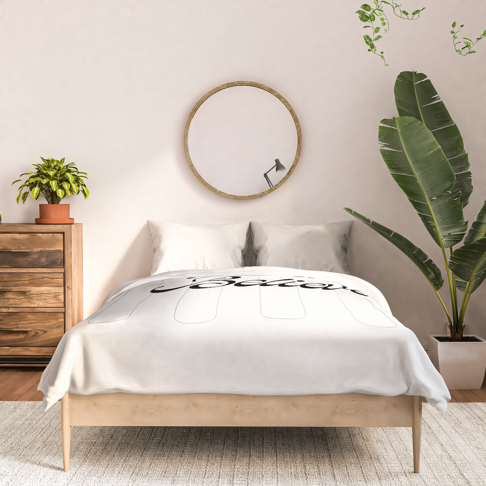 DENY Designs Daydream Believer W and B Comforter