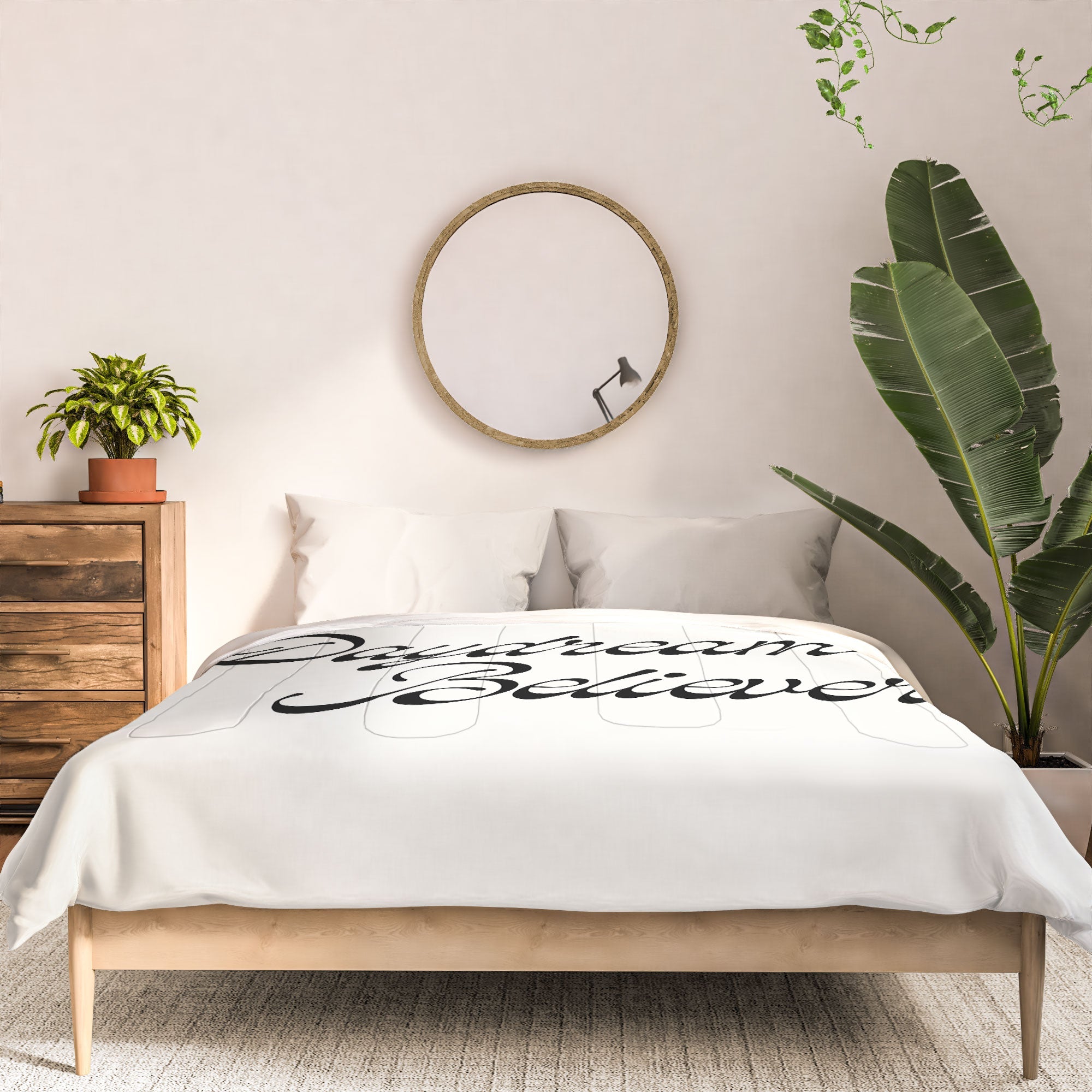 DENY Designs Daydream Believer W and B Comforter