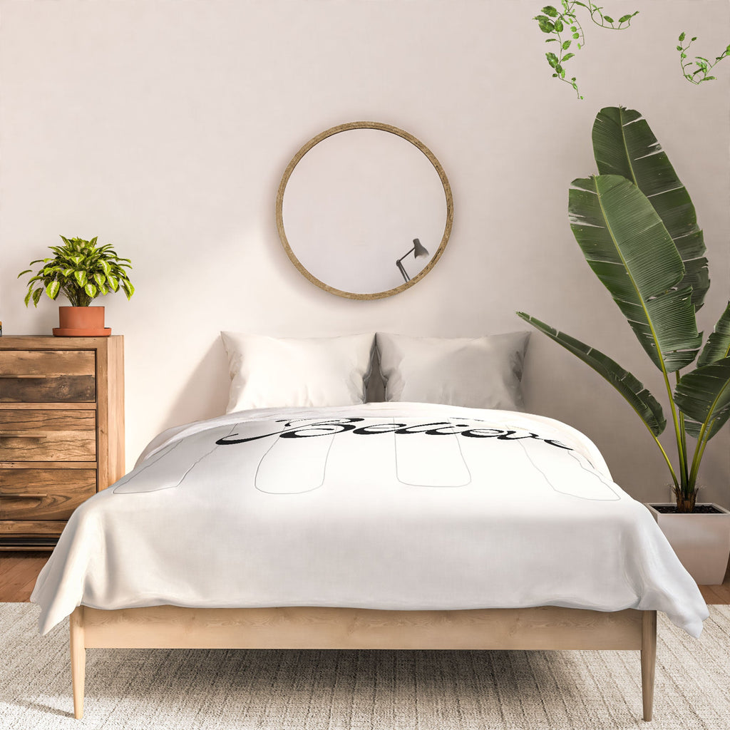 DENY Designs Daydream Believer W and B Comforter