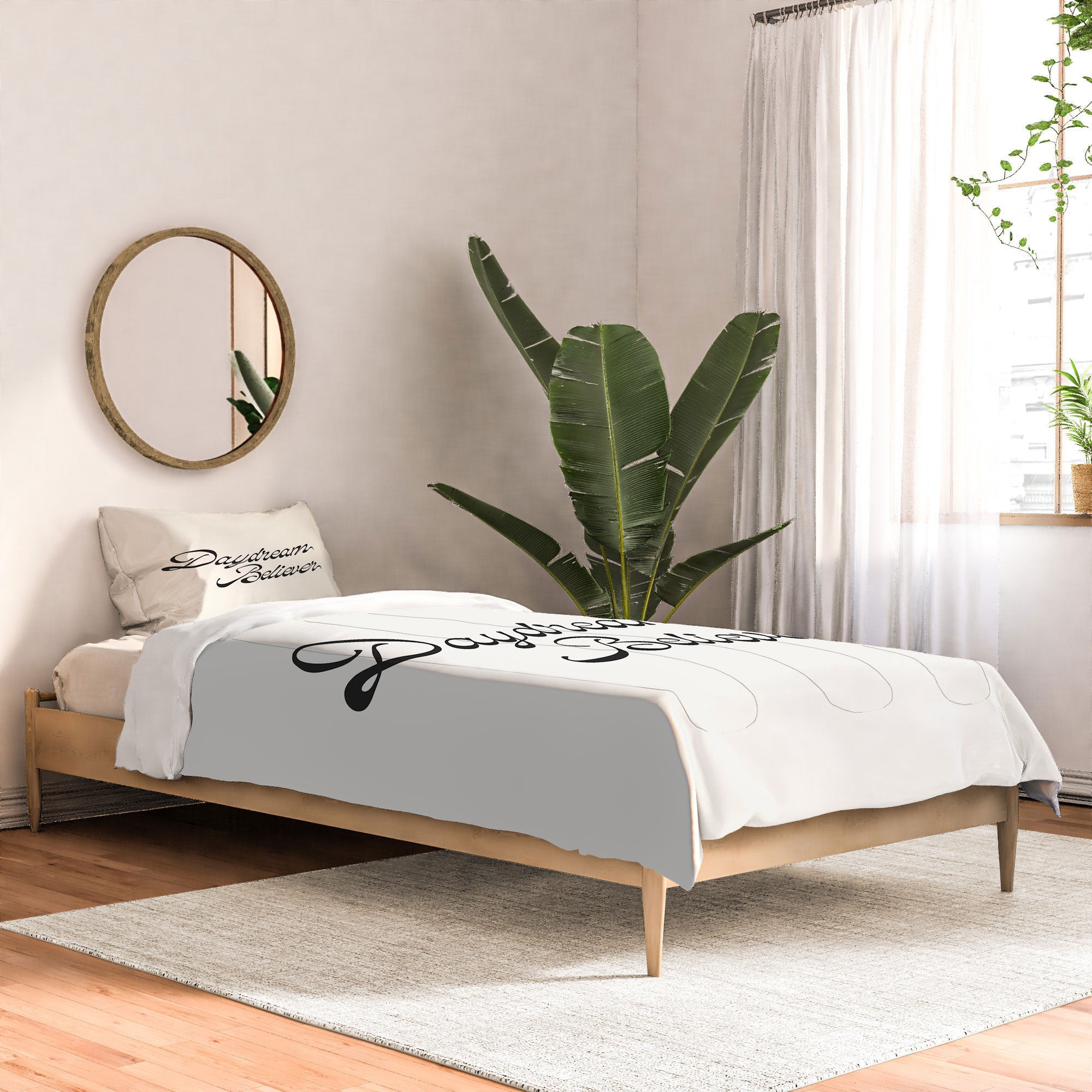 DENY Designs Daydream Believer W and B Comforter