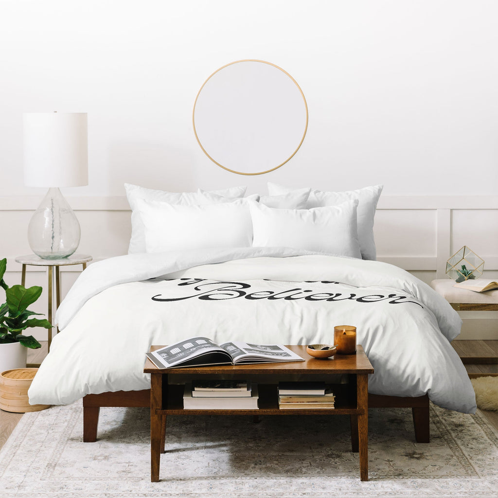 DENY Designs Daydream Believer W and B Duvet Cover