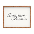 DENY Designs Daydream Believer W and B Rectangular Tray