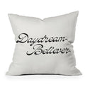 DENY Designs Daydream Believer W and B Outdoor Throw Pillow