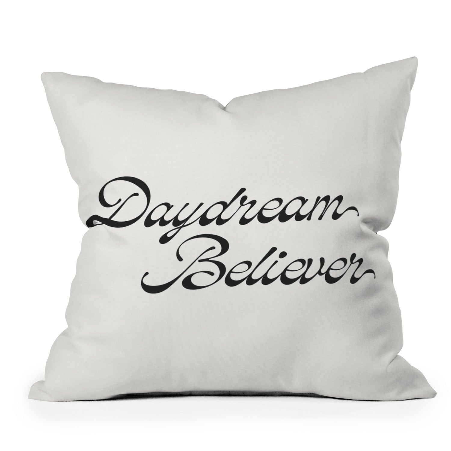 DENY Designs Daydream Believer W and B Outdoor Throw Pillow