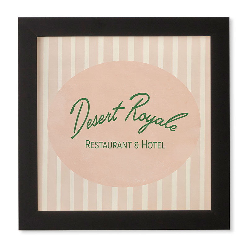 DENY Designs desert royale Framed Wall Art
