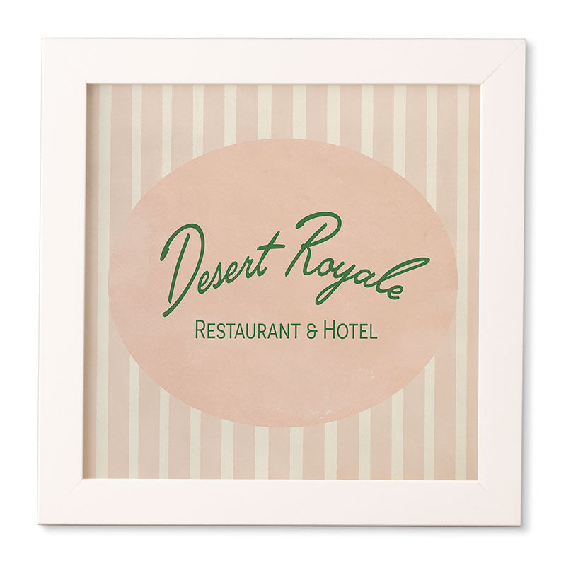DENY Designs desert royale Framed Wall Art