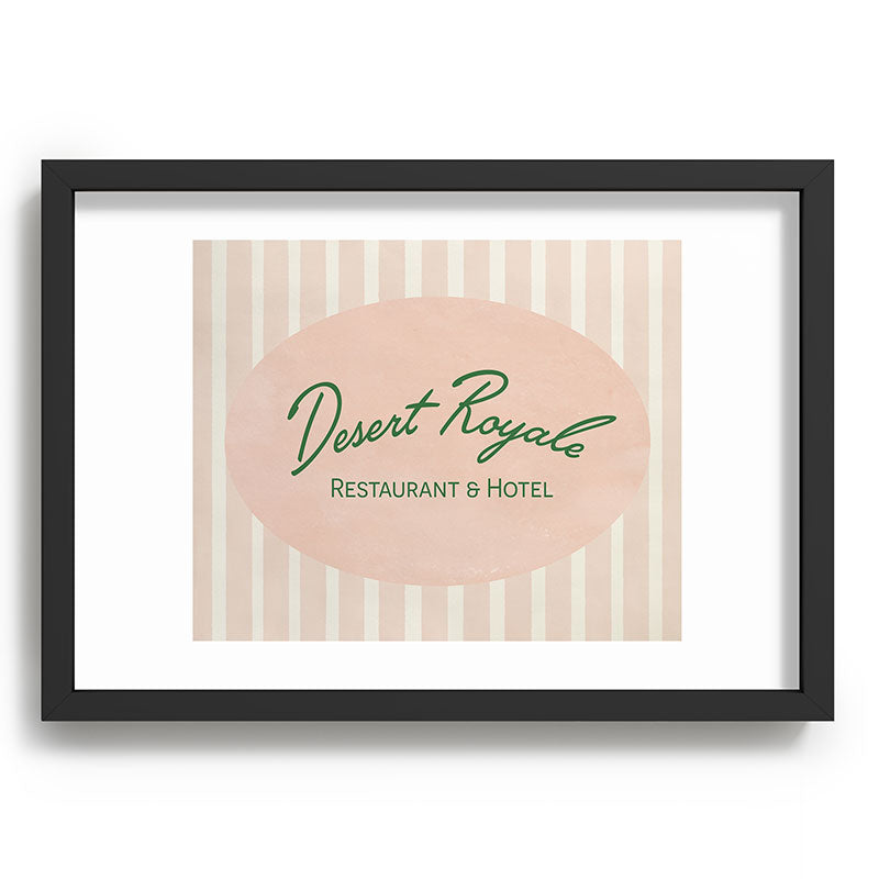 DENY Designs desert royale Recessed Framing Rectangle